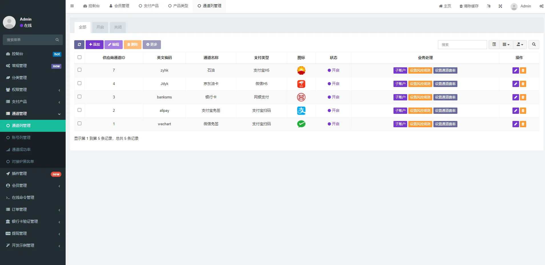 聚合支付系统官方个人免签系统三方支付系统稳定安全高并发 - 宋马社区