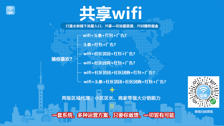 WiFi分销多开版v5.0.0+小程序前端（模块版） - 宋马社区