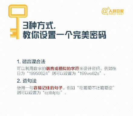 你的密码安全吗？九图教你密码设置，速收学习