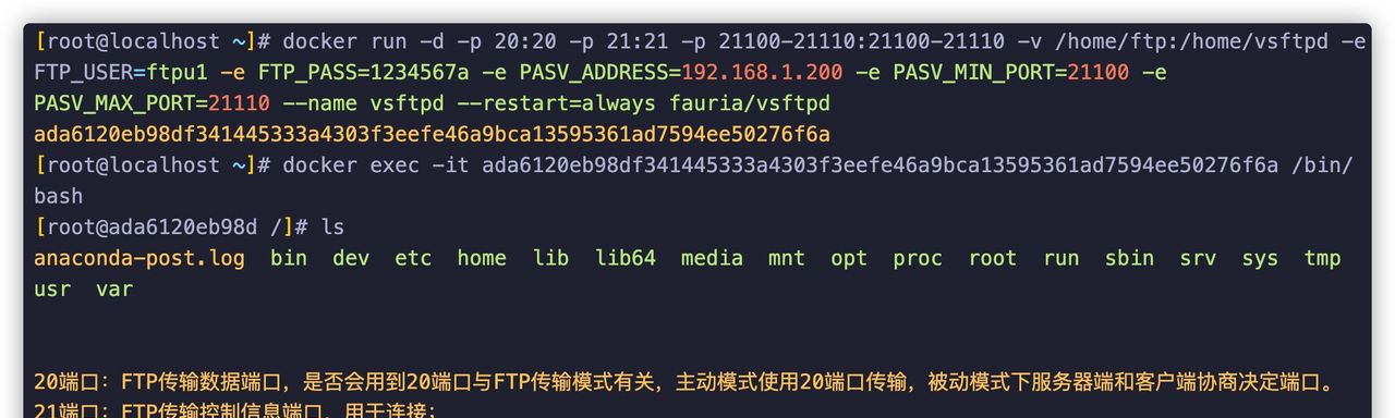 实战 docker 快速部署功能强劲的 vsftpd 服务器