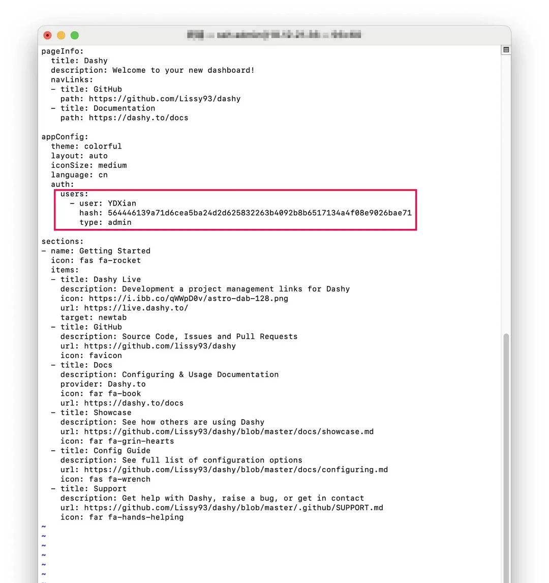 Docker ：无比炫酷，近乎全能的监控面板：Dashy保姆级搭建教程
