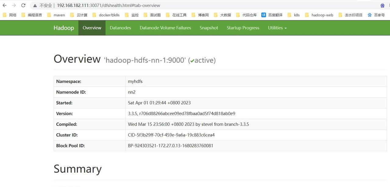 通过 docker-compose 快速部署 Hadoop 集群详细教程