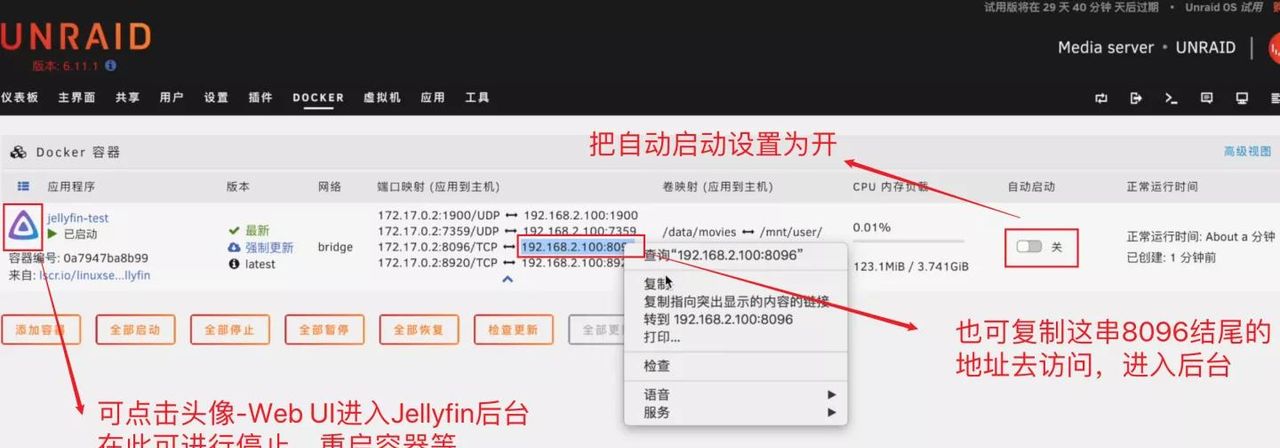 Unraid安装+Jellyfin影音服务器部署!让你一次入门Unraid NAS系统