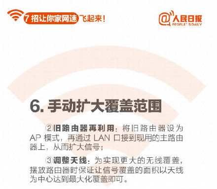 路由器安置窍门，让你的wifi加速