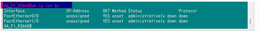 CCNA-学习作业1-简单网络结构路由器初始设置