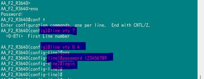 CCNA-学习作业1-简单网络结构路由器初始设置