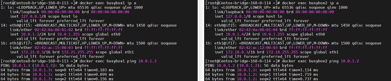 Docker三种自定义网络（bridge、macvlan、overlay ）