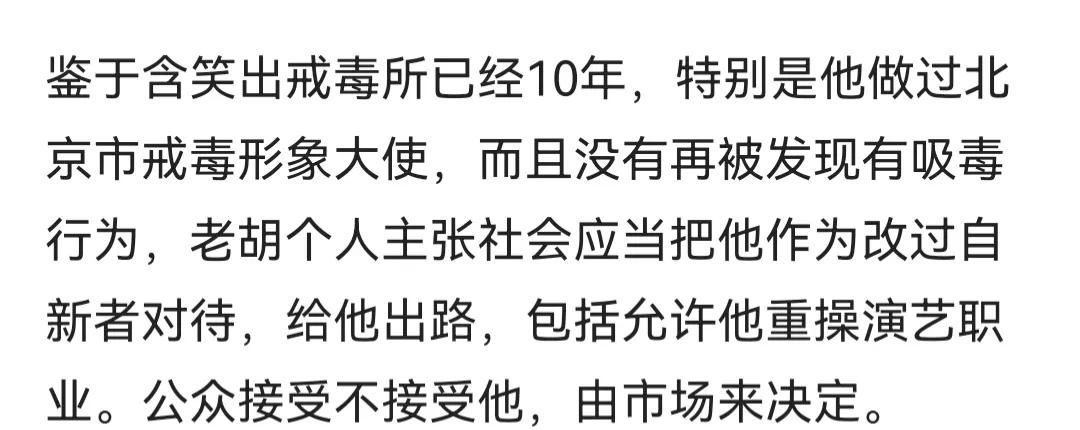 胡锡进“硬刚”人民网，别把老好人的毛病，用在“瘾君子”身上