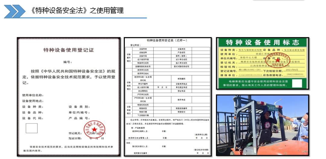 特种设备使用安全主体责任的十二点要求