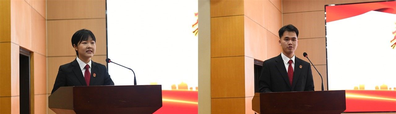 薪火相传 接续奋斗——玉林市中级人民法院举行荣退迎新干部大会