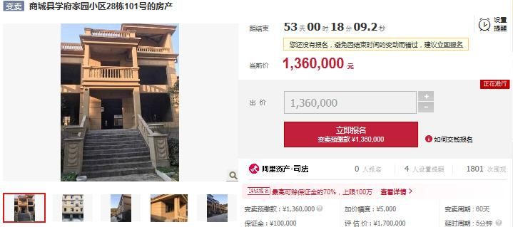 司法拍卖 | 多套房产，等你来“淘” (二）