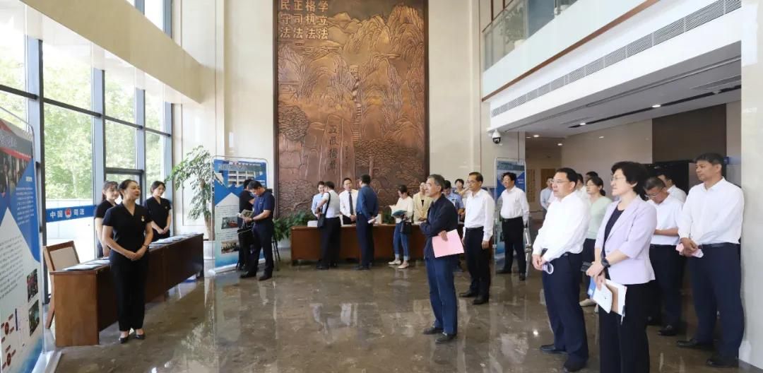 山东省司法厅举办“向党和人民报告”开放日活动