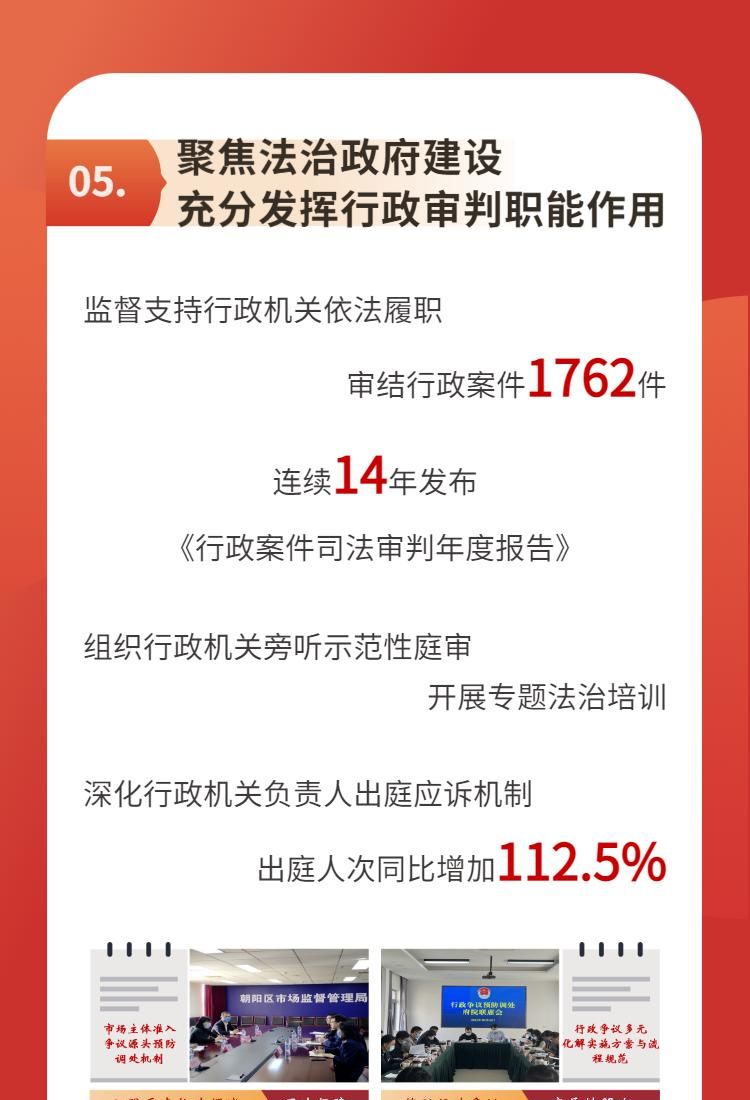 两会专刊｜一图速览北京市朝阳区人民法院工作报告