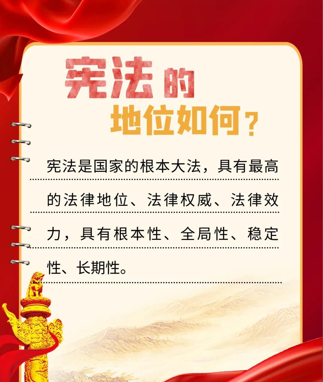 宪法宣传日丨一起学宪法