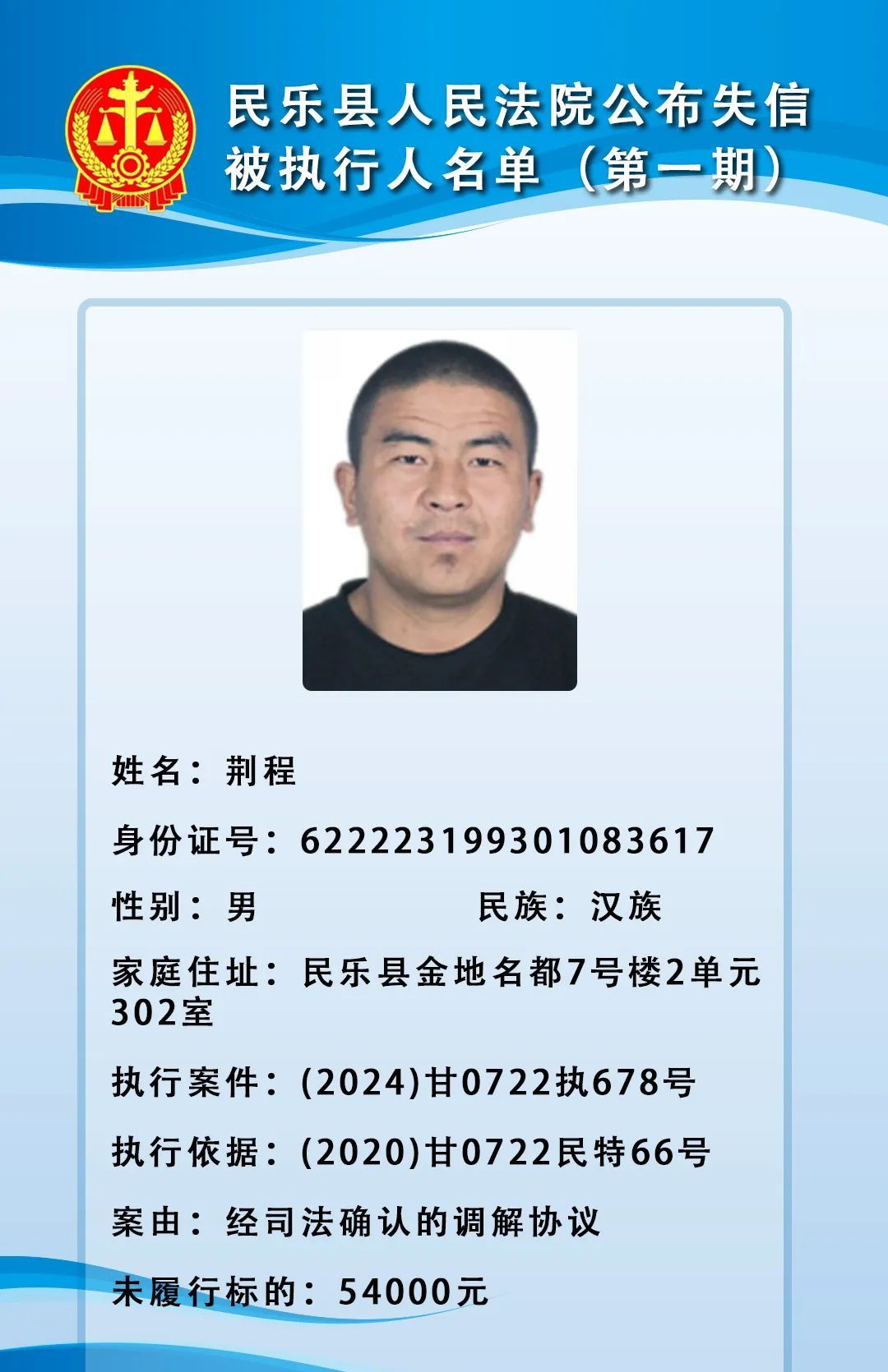 16人！失信被执行人名单→