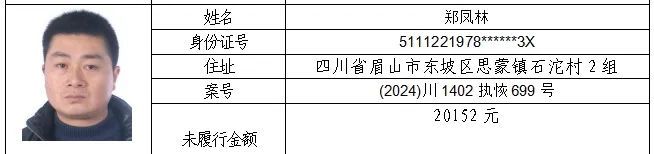 23人！失信被执行人名单曝光→
