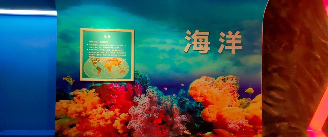 江西应用技术职业学院，地质博物馆岩石照片