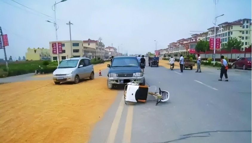 公路晒粮危害多，背后的安全隐患你真的知道吗? - 宋马
