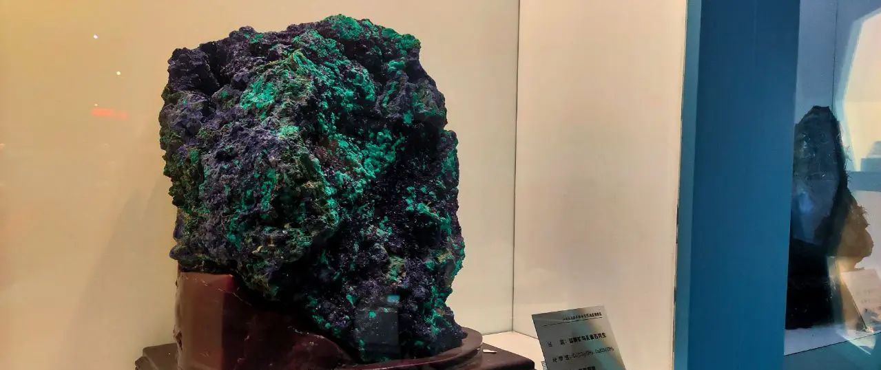 江西应用技术职业学院，地质博物馆岩石照片