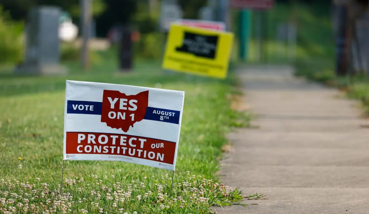 在政党斗争的阴影下，俄亥俄选民决定着直接民主的未来
