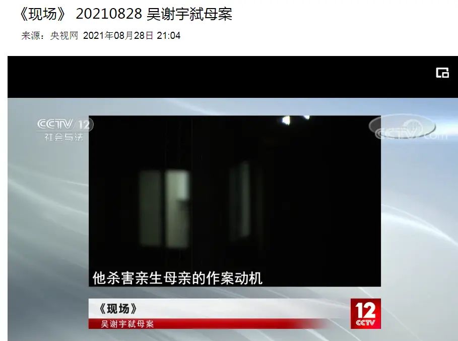吴谢宇案庭审视频首次披露：称世界上没有比他妈妈更好的“女人、妻子、妈妈”