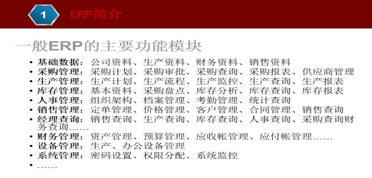 ERP基本知识介绍,一文带你搞懂ERP管理系统
