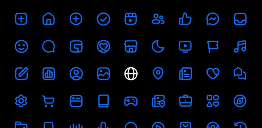社交软件Facebook更新了标志