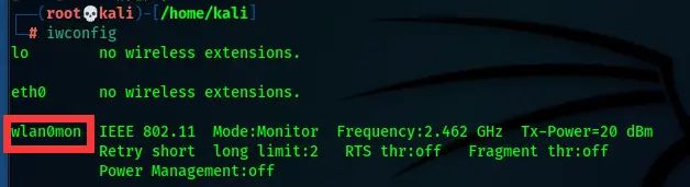 Kali系统使用Aircrack-ng进行暴力破解WIFI密码