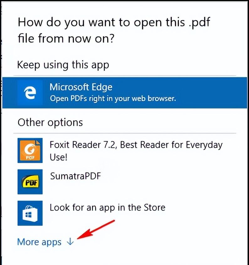 如何更改PDF的默认打开应用程序？这里提供了几个方法
