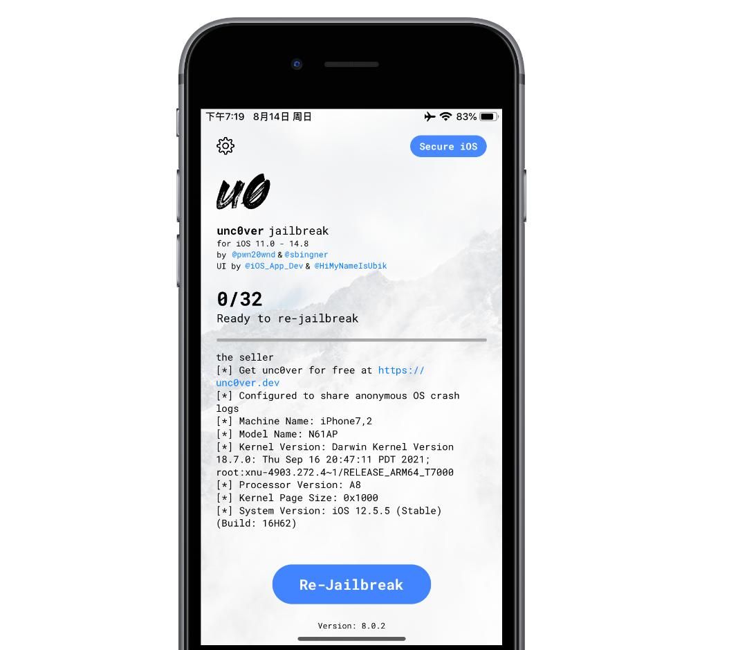 iOS11-14.8越狱教程（一学就会~）