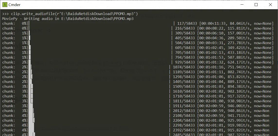Python 完美实现 FLV 转 MP3