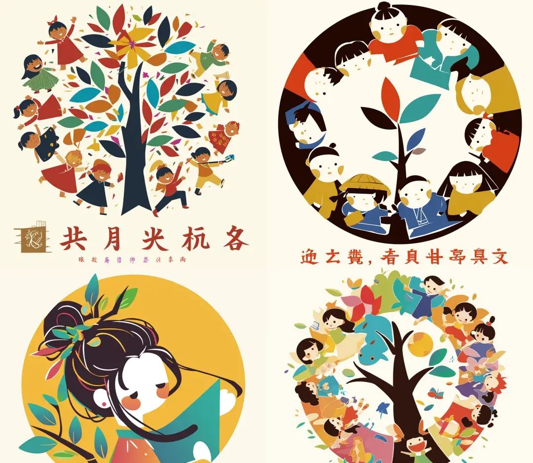 用niji journey做的Logo