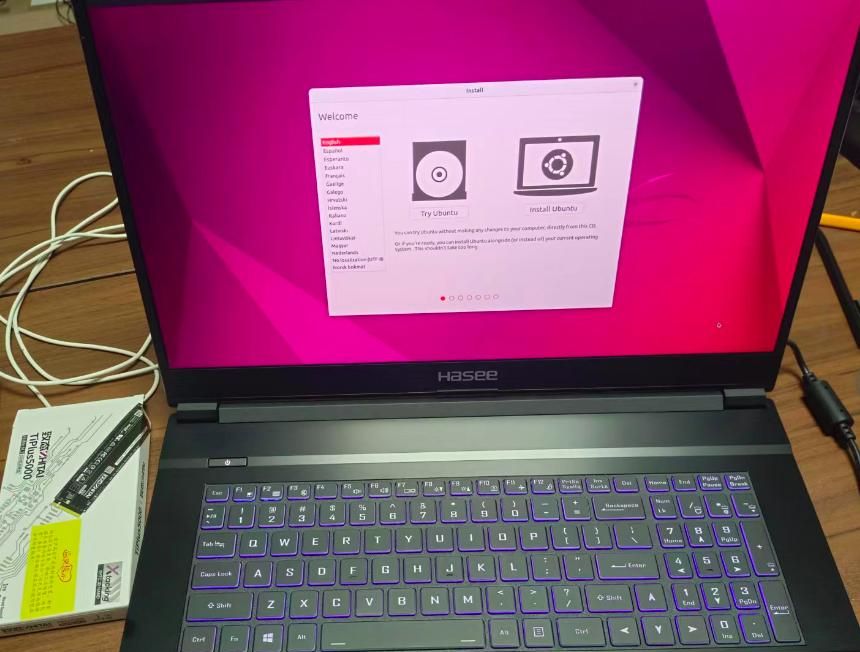 仅需一个U盘，即安装在笔记本电脑安装ubuntu原生系统