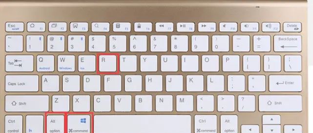 Mac OS苹果电脑还原出厂系统的方法