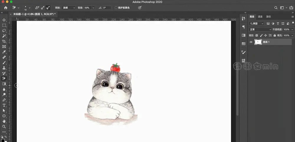 ps新手入门之橡皮擦工具