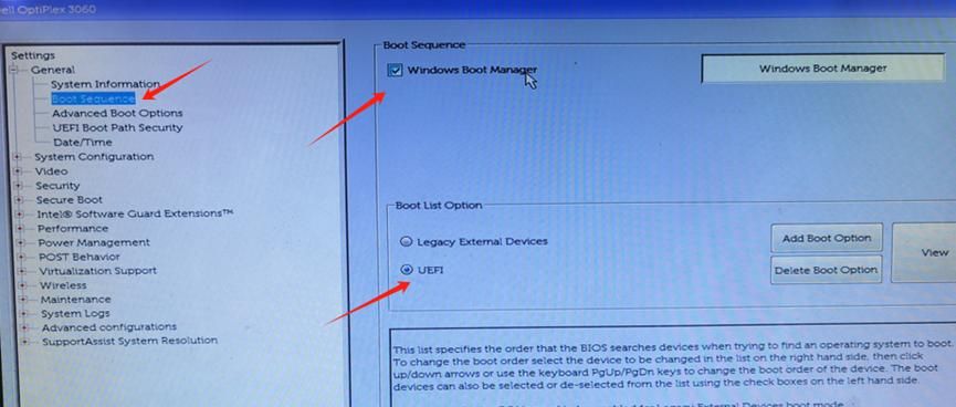 DELL 3050 3046 3060 安装使用WIN7的方法