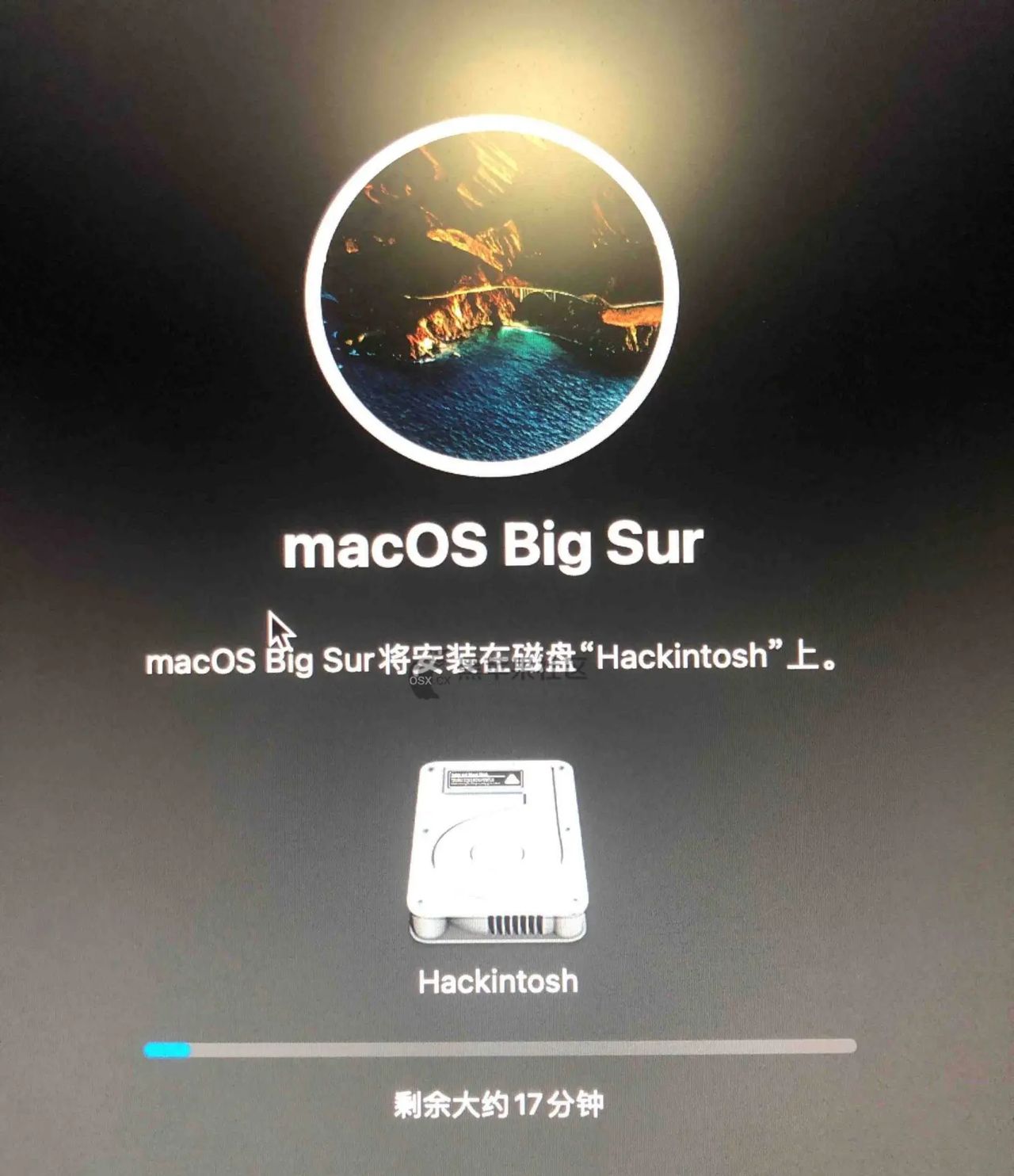 单磁盘windows+黑苹果双系统安装记录帖 bigsur