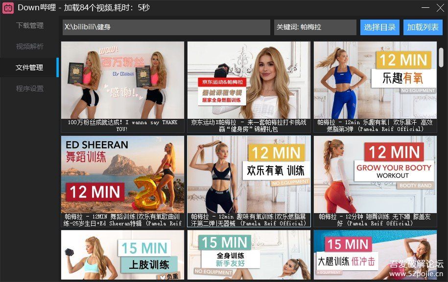 【开源】 【Down哔哩】 简单易用的bilibili视频批量下载工具