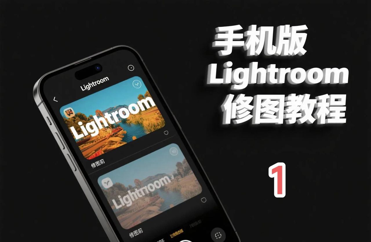 手机版Lightroom修图教程（1）