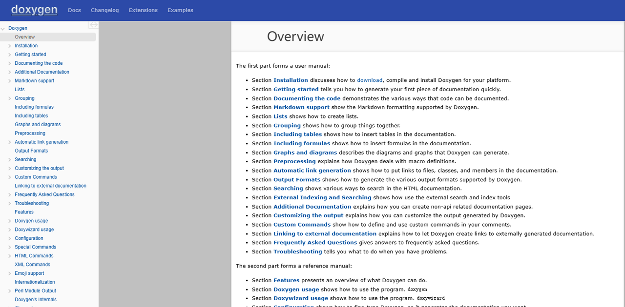 使用 Doxygen 生成类似官网的专业文档 - 宋马