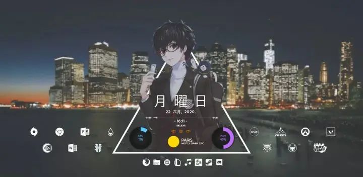 Win10桌面最全美化指南！(任务栏透明+dock栏+磁贴美化+壁纸)