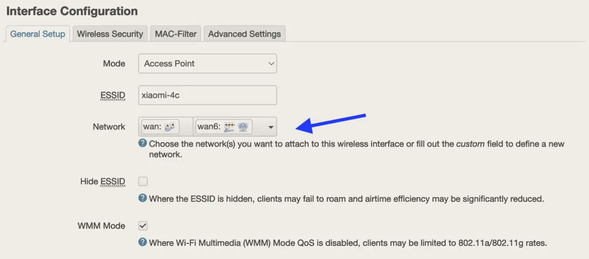 OpenWRT 路由器设置为AP模式