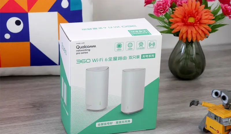 听人劝网不卡！小伙换了360WiFi6全屋路由，手机电脑网速跑满