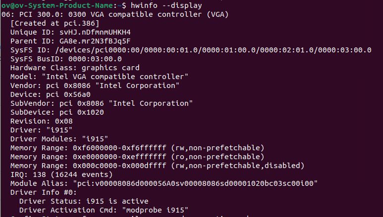 在ubuntu22.04上安装英特尔锐炫独立显卡的驱动程序