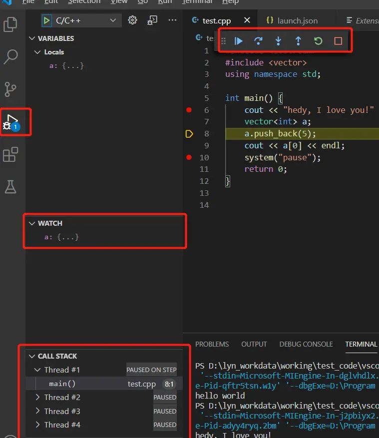 VS CODE一些常见配置操作（快捷键设置、C/C++的debug、代码路径配置）
