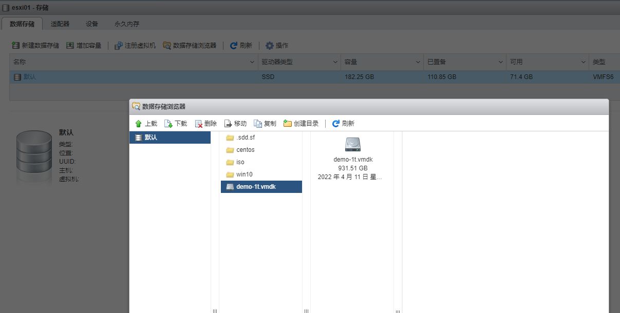 [Esxi6.7] ssh 密码登录及磁盘直通设置