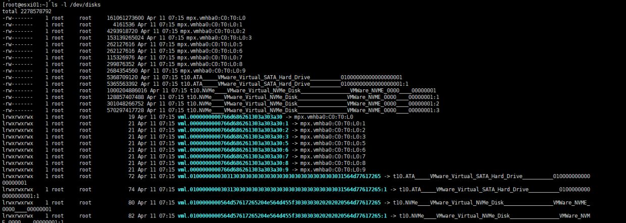 [Esxi6.7] ssh 密码登录及磁盘直通设置