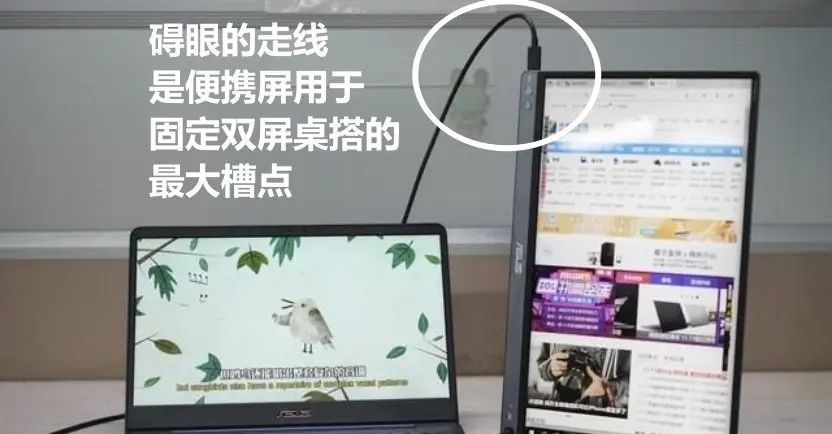 想买显示器做屏幕扩展，买常规大屏还是便携屏？