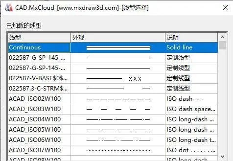 CAD如何进行线型设置