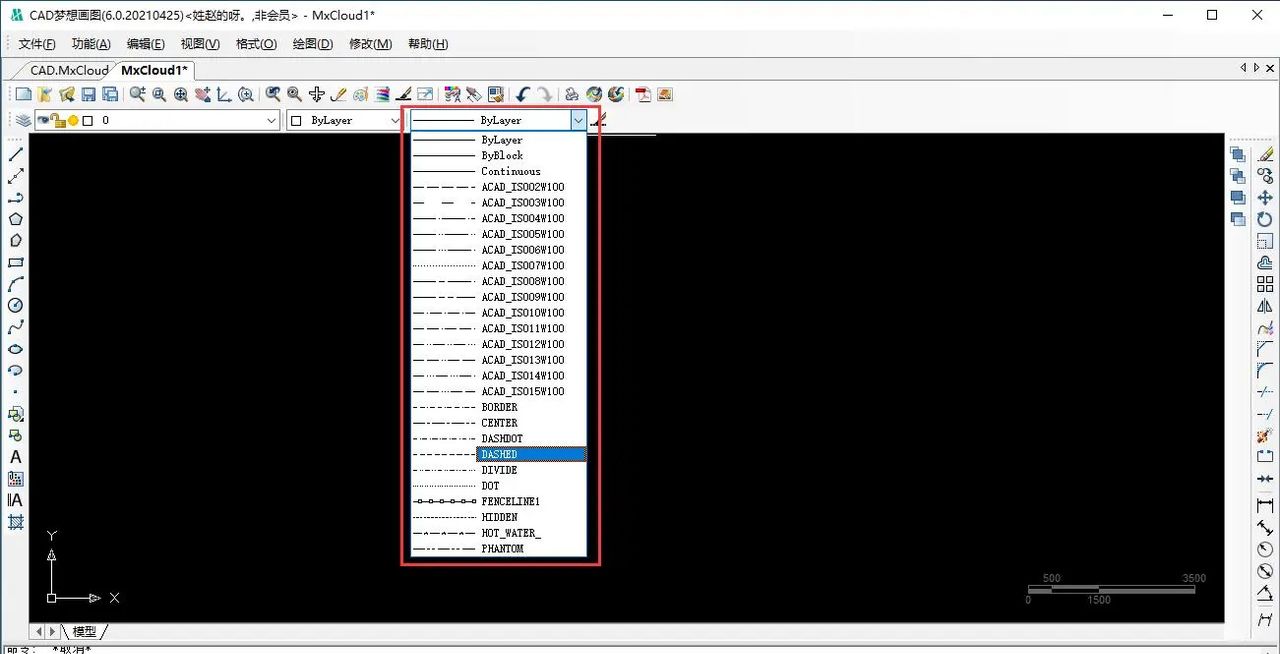 CAD如何进行线型设置